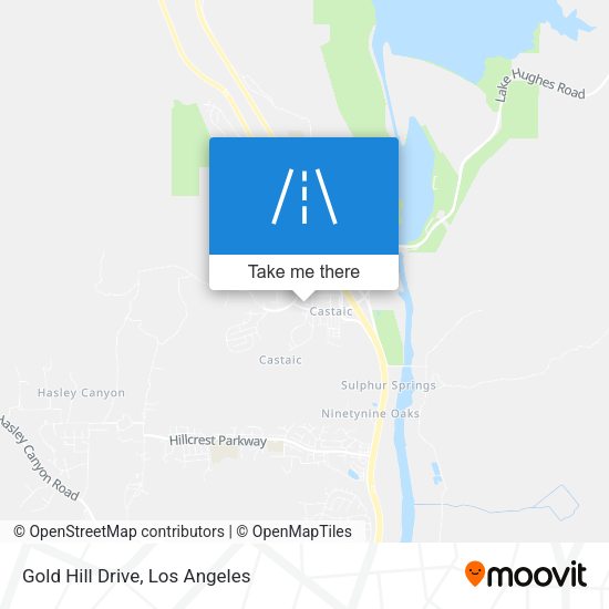 Mapa de Gold Hill Drive