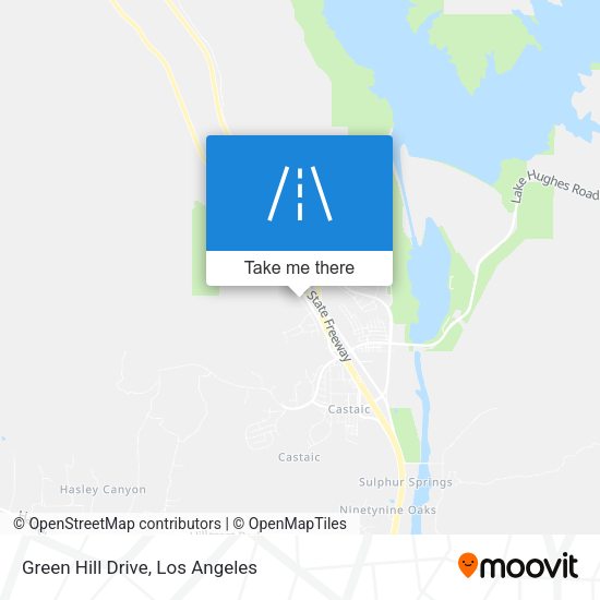 Green Hill Drive map