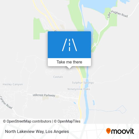 Mapa de North Lakeview Way