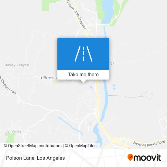 Mapa de Polson Lane