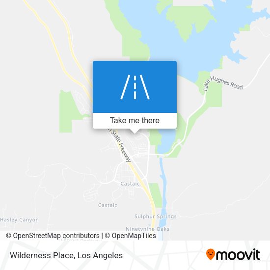 Wilderness Place map
