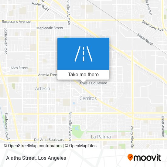 Mapa de Alatha Street