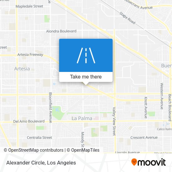 Alexander Circle map