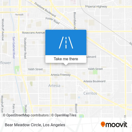 Mapa de Bear Meadow Circle