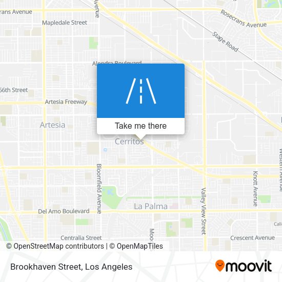 Brookhaven Street map