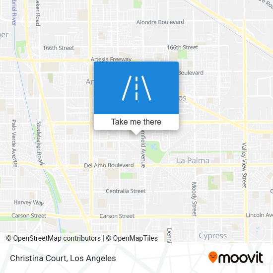 Christina Court map