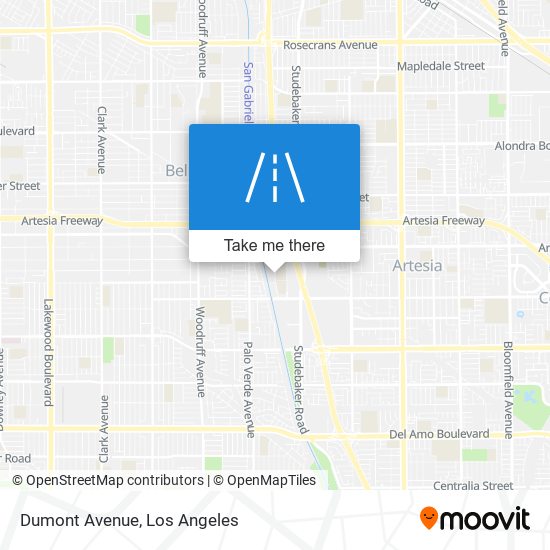 Dumont Avenue map