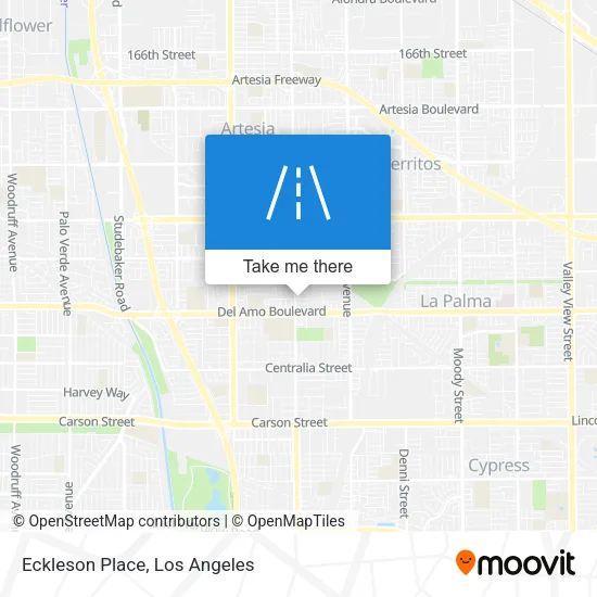 Eckleson Place map