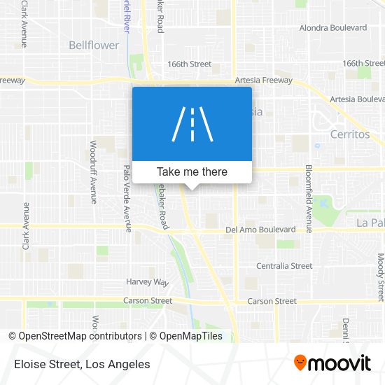 Mapa de Eloise Street