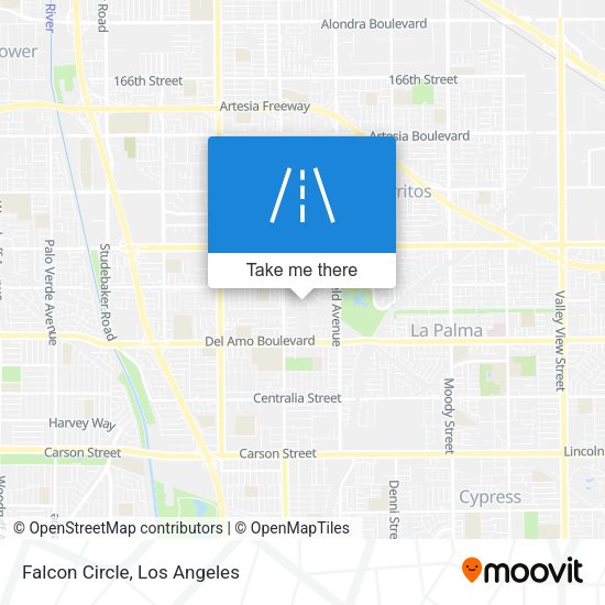 Mapa de Falcon Circle