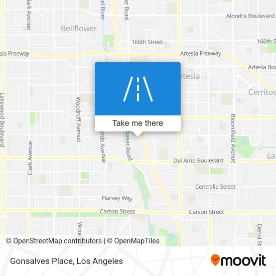 Mapa de Gonsalves Place