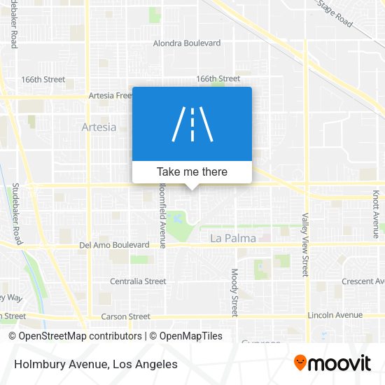 Mapa de Holmbury Avenue
