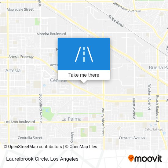Mapa de Laurelbrook Circle