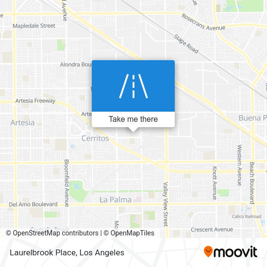 Mapa de Laurelbrook Place