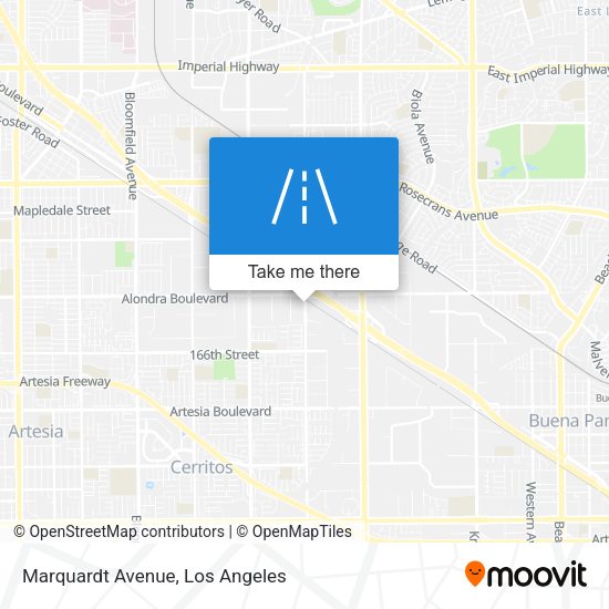 Mapa de Marquardt Avenue