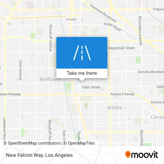 Mapa de New Falcon Way