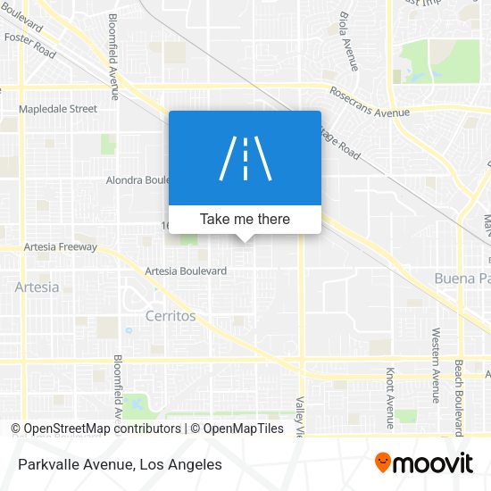 Mapa de Parkvalle Avenue