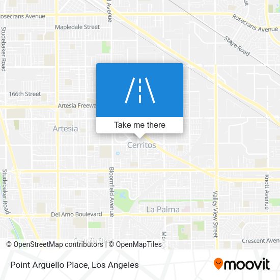 Point Arguello Place map