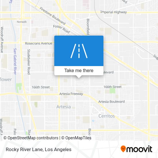 Mapa de Rocky River Lane