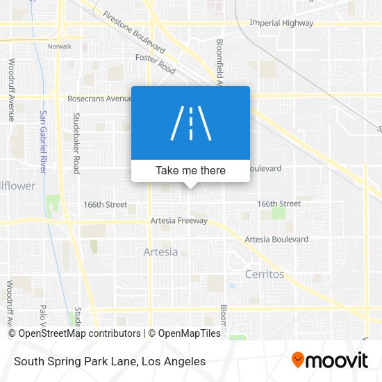 Mapa de South Spring Park Lane