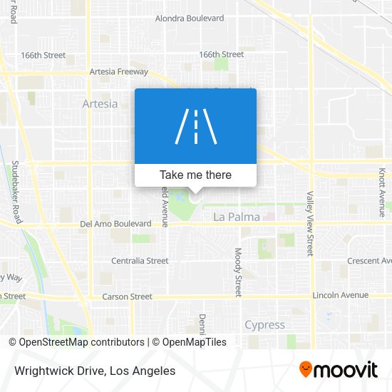 Mapa de Wrightwick Drive