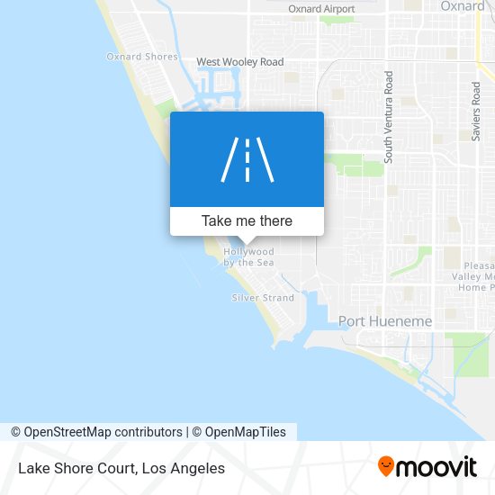 Lake Shore Court map