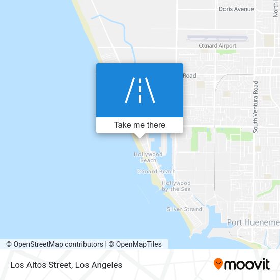 Los Altos Street map