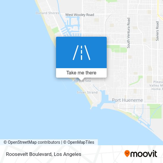 Mapa de Roosevelt Boulevard