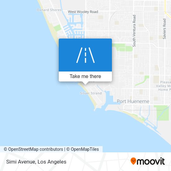 Mapa de Simi Avenue