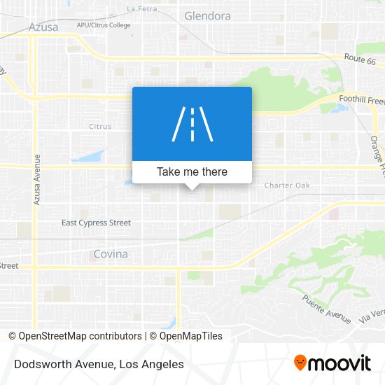 Dodsworth Avenue map