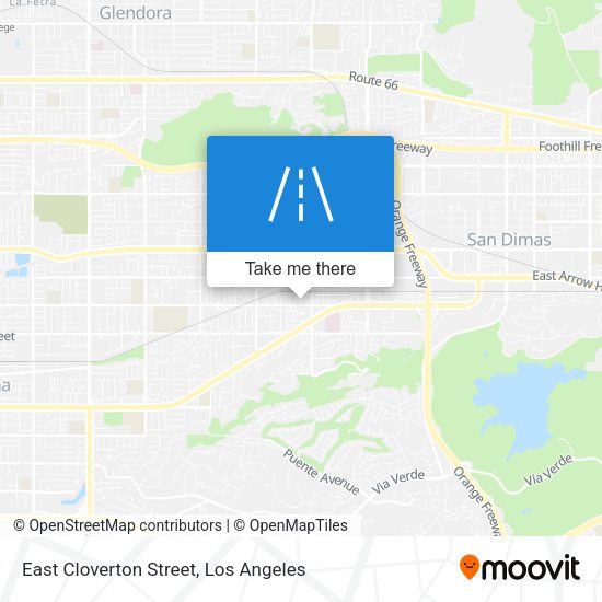 East Cloverton Street map