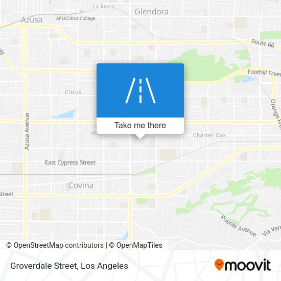 Groverdale Street map