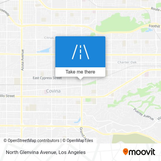 Mapa de North Glenvina Avenue