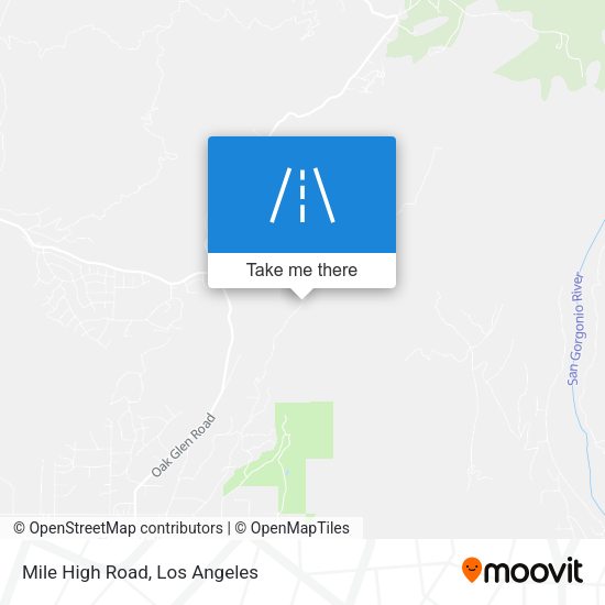 Mapa de Mile High Road