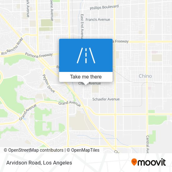 Mapa de Arvidson Road
