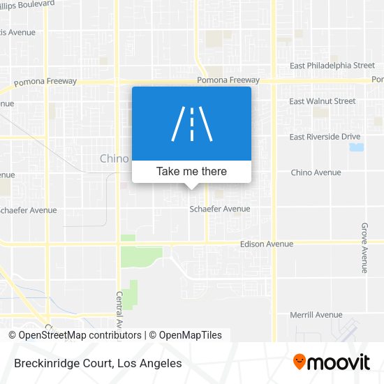 Mapa de Breckinridge Court