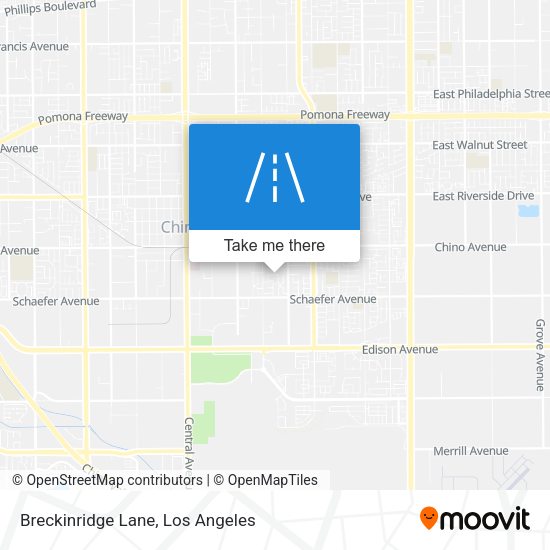 Breckinridge Lane map