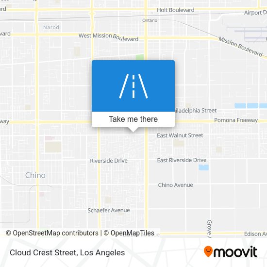 Cloud Crest Street map