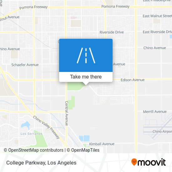 College Parkway map