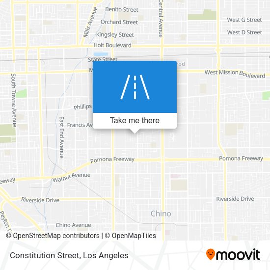 Mapa de Constitution Street