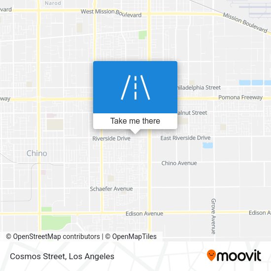 Mapa de Cosmos Street