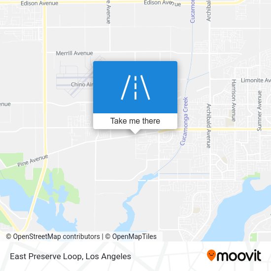 Mapa de East Preserve Loop