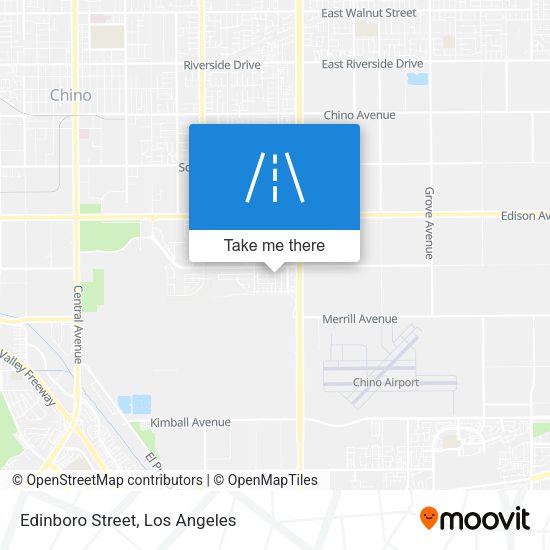 Edinboro Street map