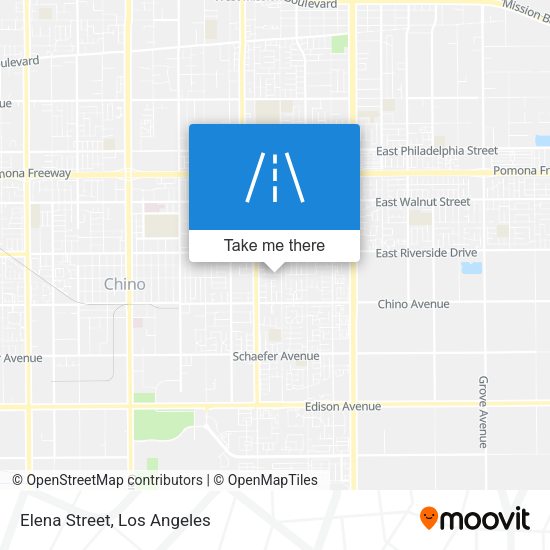 Mapa de Elena Street