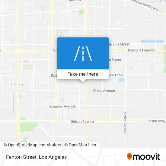 Mapa de Fenton Street