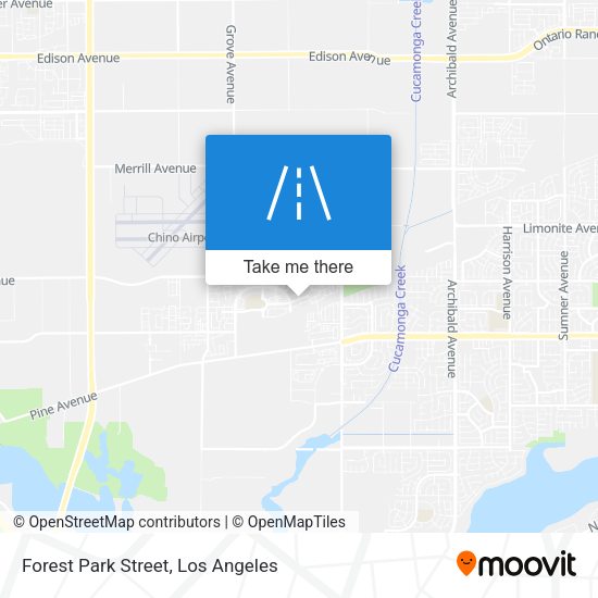 Forest Park Street map