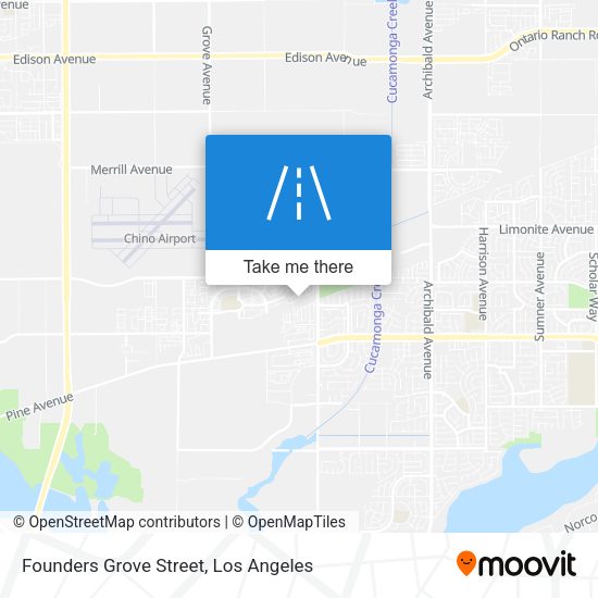 Founders Grove Street map