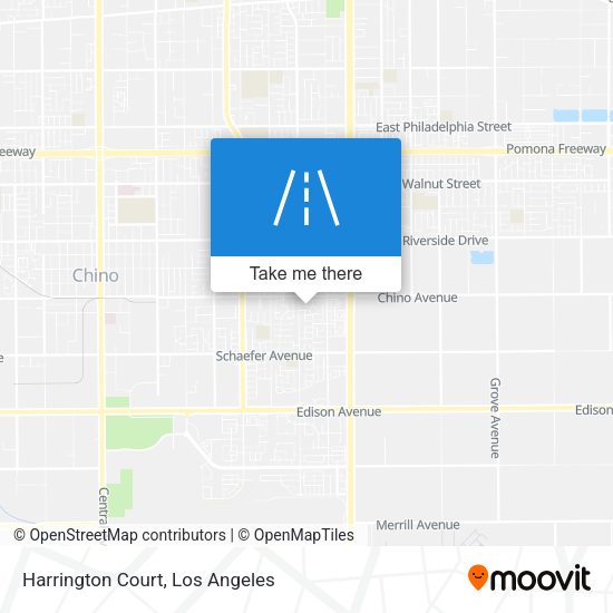 Harrington Court map