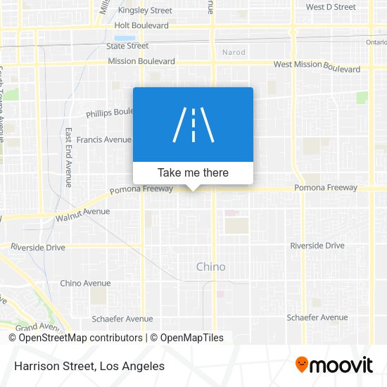 Mapa de Harrison Street