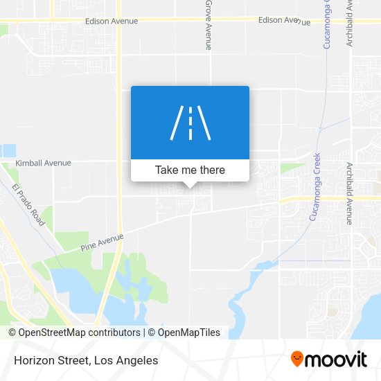 Mapa de Horizon Street